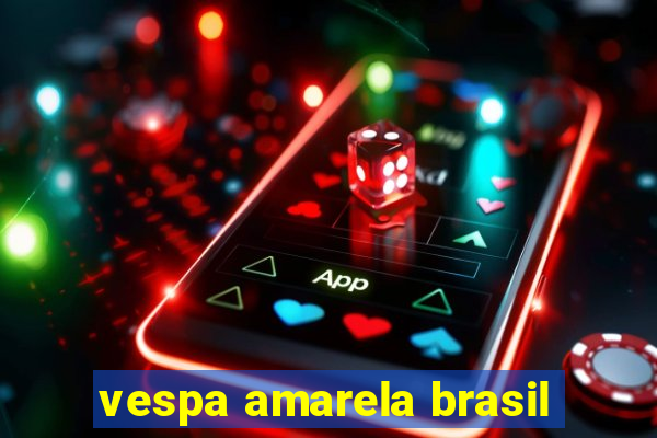 vespa amarela brasil